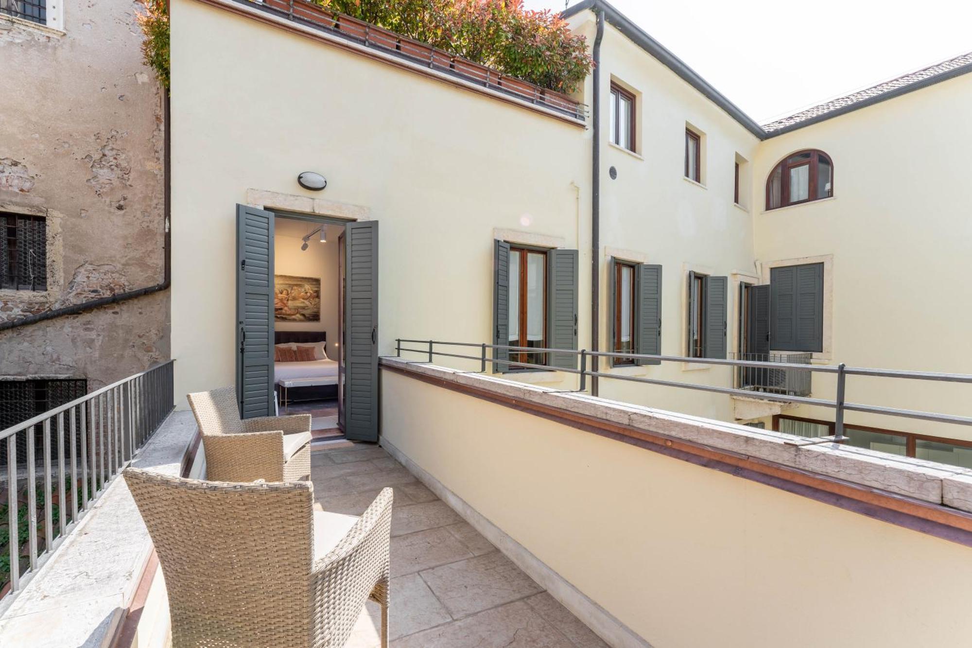 Apartamento Palazzo Venier Verona Exterior foto
