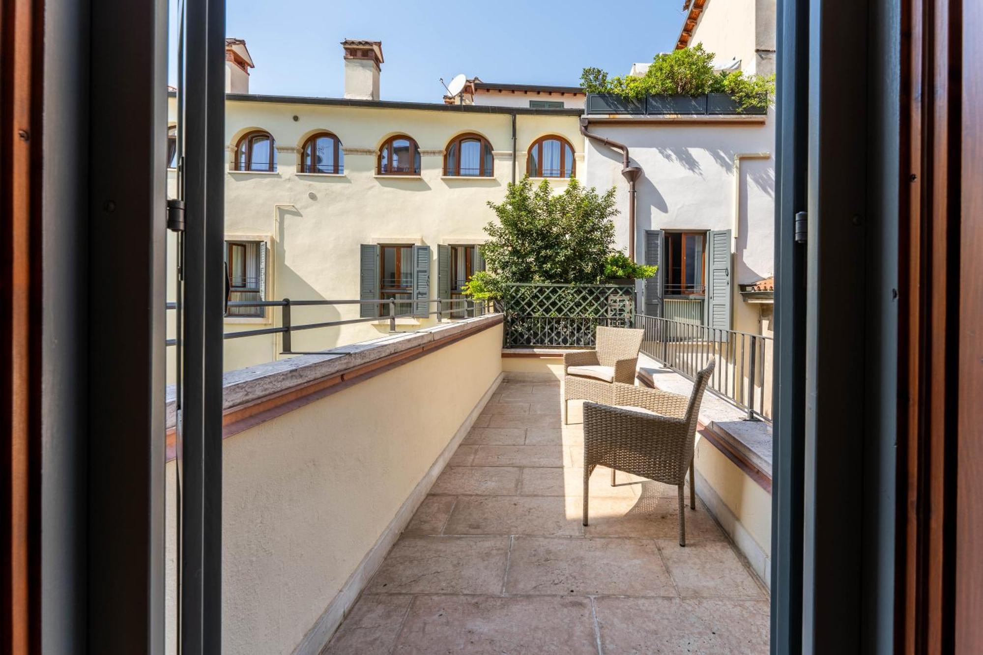 Apartamento Palazzo Venier Verona Exterior foto